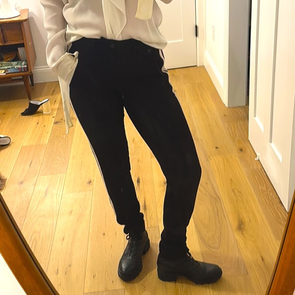 rag & bone trouser with white stripe - Picture 3 of 6